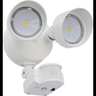 The OLF LED security floodlight combines energy efficient LEDs with motion sensing (or occupancy sensing) technology. OLF motion response feature includes 180 degree range, 70 feet forward detection, sensitivity adjustment switch and a test / time switch