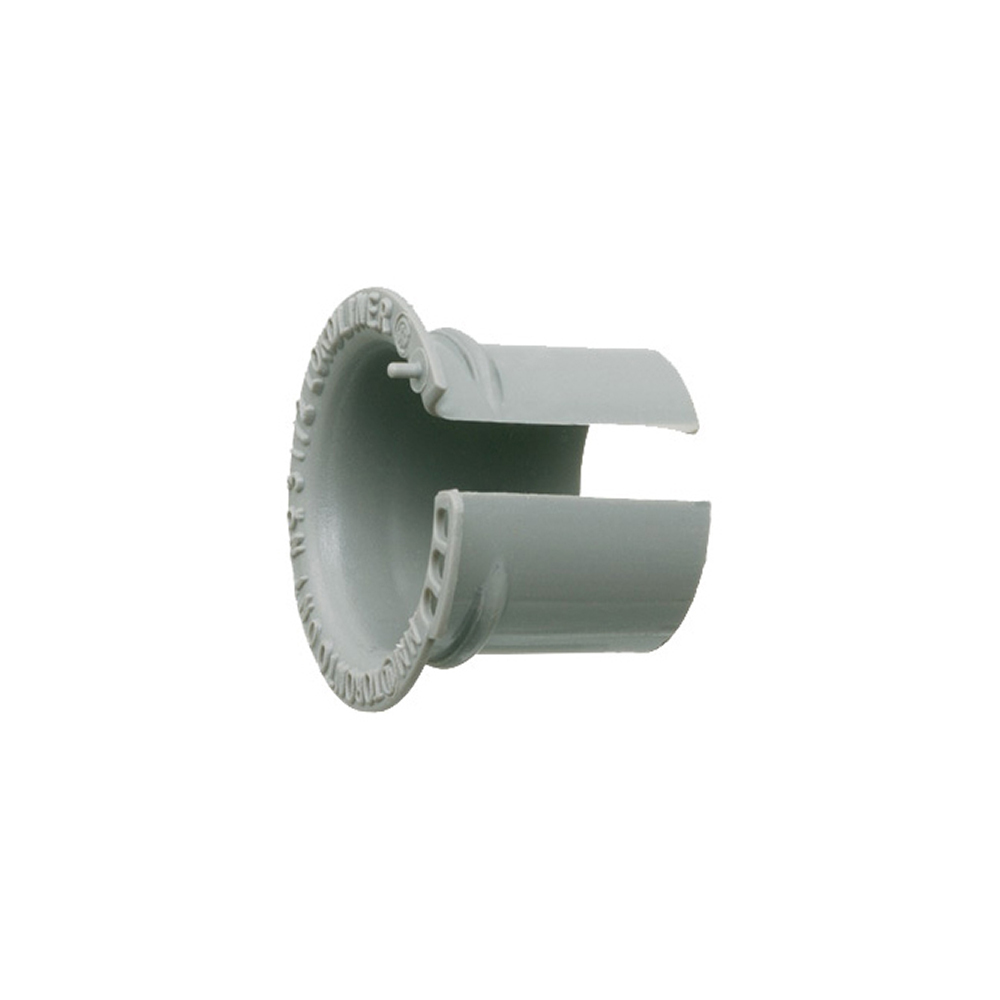 1-1/4" Throat Liner, To be installed into fittings after conduit, after fitting and wire are in place. Non-Metallic.