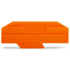End plate - Wago (282 series) - Orange color (2mm width)