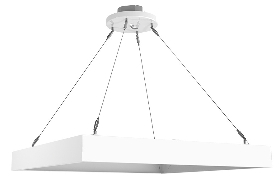 Ezpan 2X2 Pendant Mounting Kit, White