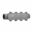 Eaton Crouse-Hinds series Condulet EKC conduit outlet body with cover, Feraloy iron alloy, 1-1/4"