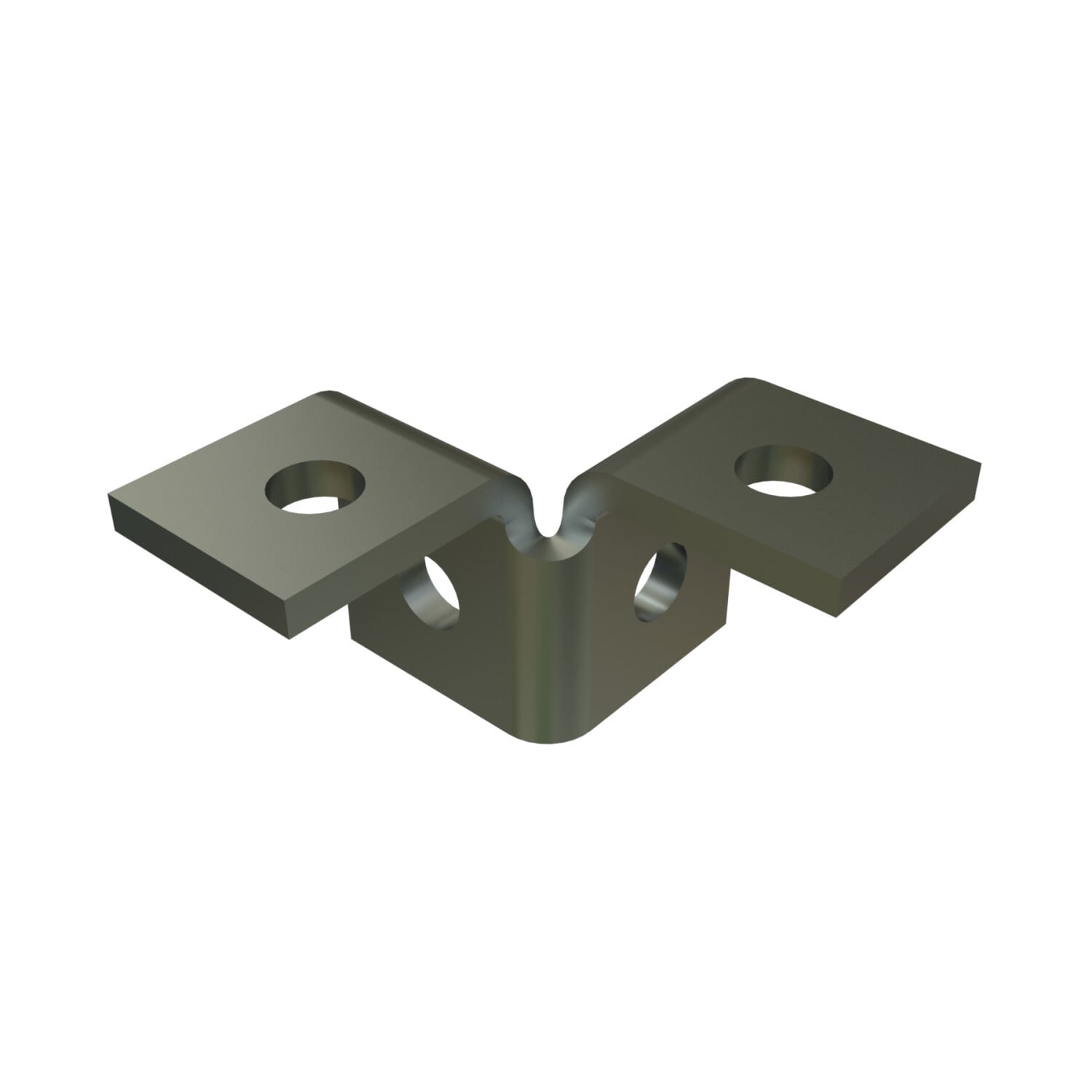 UNISTRUT FITTING, 3-1/2"x 2"x 3-1/2", EG