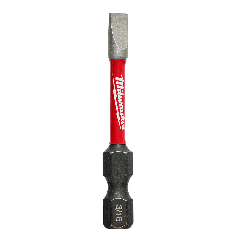 SHOCKWAVE 2 in. Impact Slotted 3/16 in. Power Bits-Bulk 25