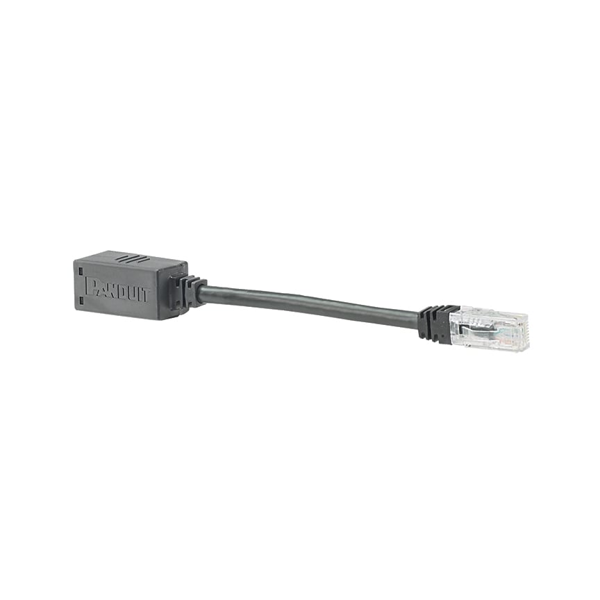 BREAK-AWAY ADAPTER, CAT 6ASD UTP, 8 IN, 