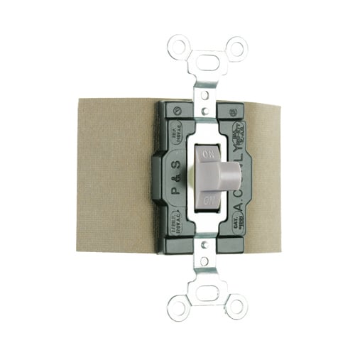 1225GRY Single-Pole, Double-Throw Switch, 20 Amp, 120/277V