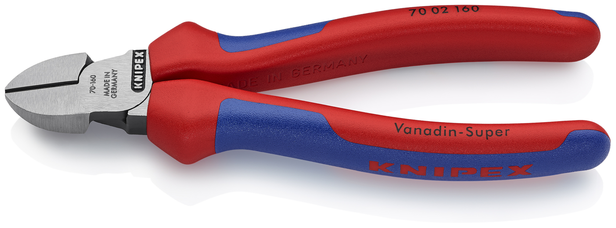 Diagonal Cutters, 6 1/4 in., Multi-component, Polished