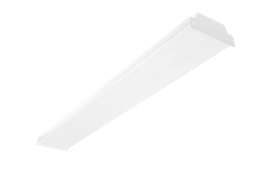 Strips & Wraps 4834 Lumens Gusjr4 4 Feet 40W 80CRI 4000K 0-10V Dimming 120V-277V White Battery Backup