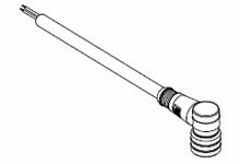MIC 4P FP 2M 90D #22AWG PVC