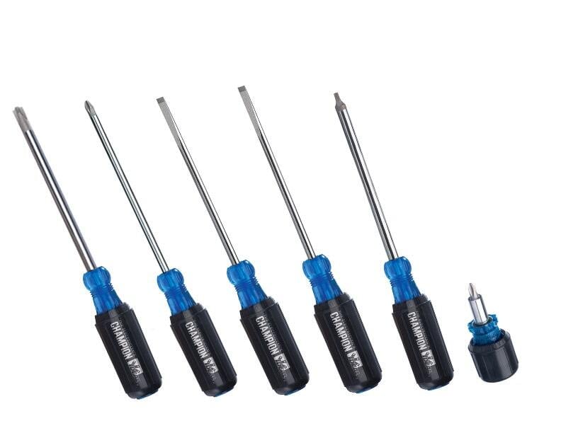 Electrician's Champion 6 Piece Screwdriver Kit