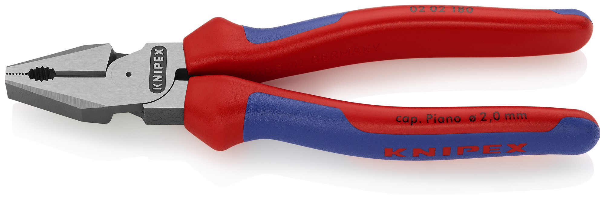 High Leverage Combination Pliers, 7 1/4 in., Multi-component, Polished