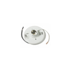 EPCO, Lamp Holder, Keyless, Base: Medium Base, Material: Porcelain, Color: Black (Conductor),White (Conductor), Mounting: Box Mount, Number Of Terminals: 4, Screw Material: Brass, Lead Length: 7 IN