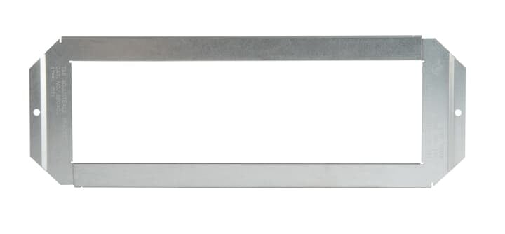 Adjustable Box Bracket, Length 12 Inches to 25 Inches Stud to Stud, Galvanized Steel, Fits 4 Inch Square, 4-11/16 Inch, or 5 Inch Square Boxes