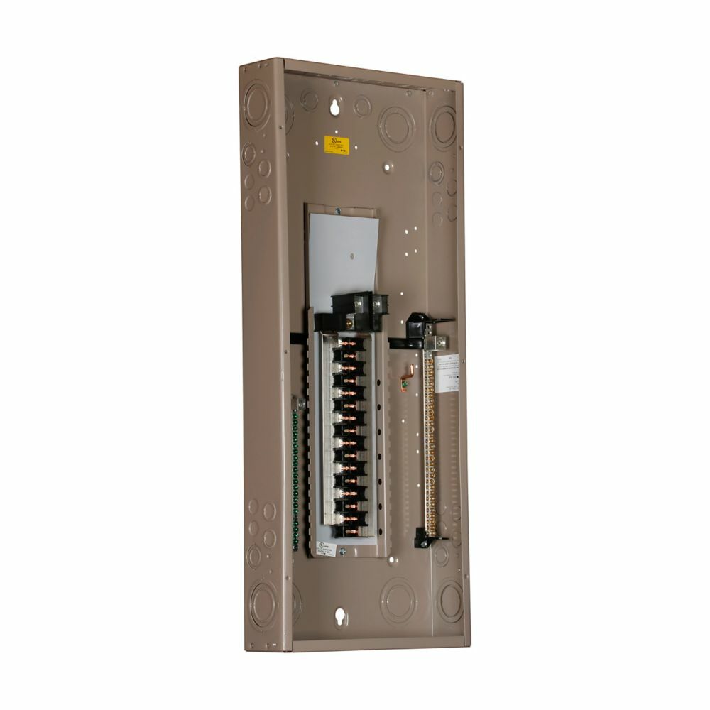 Eaton CH 3/4-inEaton CH loadcenter, single-phase, 32 circuits, 32-pole, #2-300 kcmil wire, 225A, NEMA 1