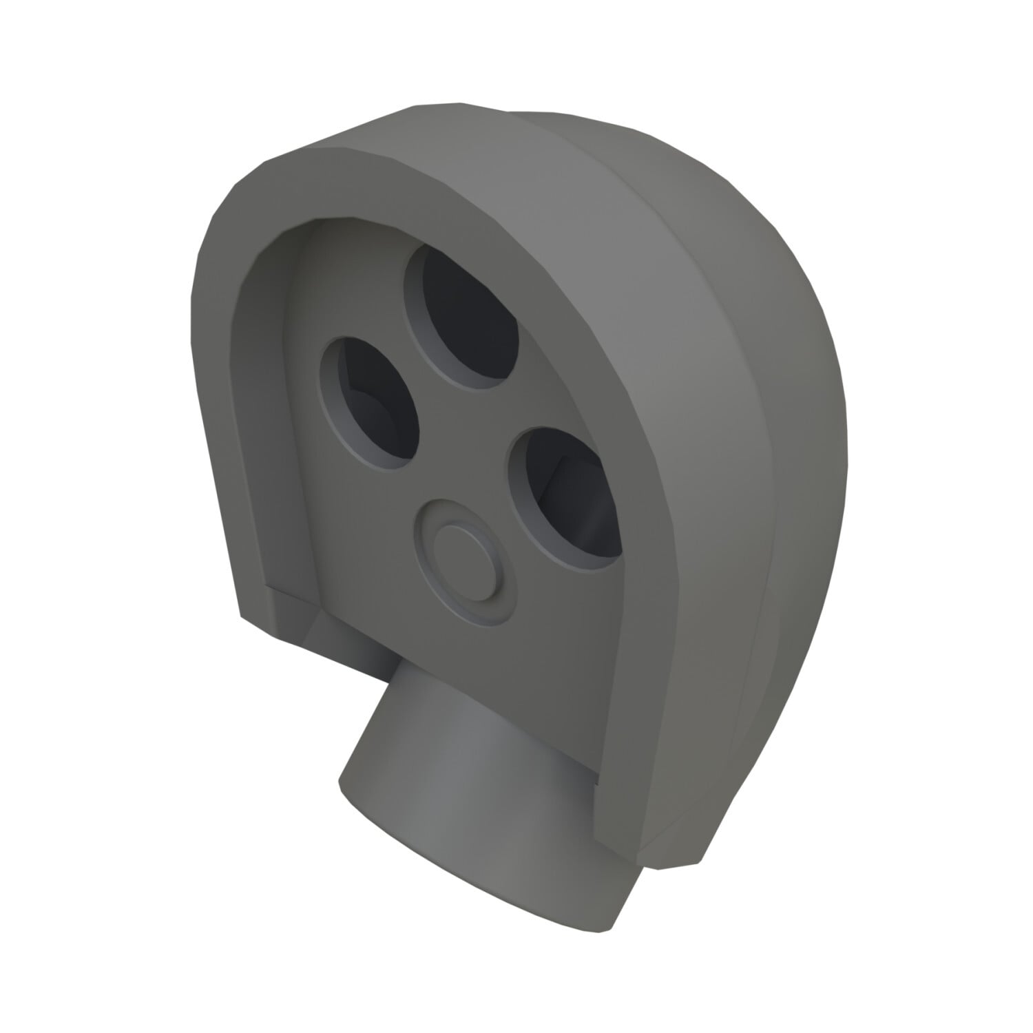 2 in PVC Service Entrance Head, Weatherhead Cap, Molded