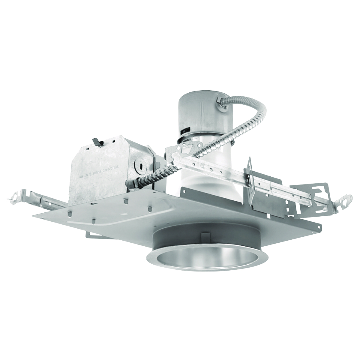 6 IN Open reflector, Lamp Type: CFL, Voltage Rating: 120-277 VAC.