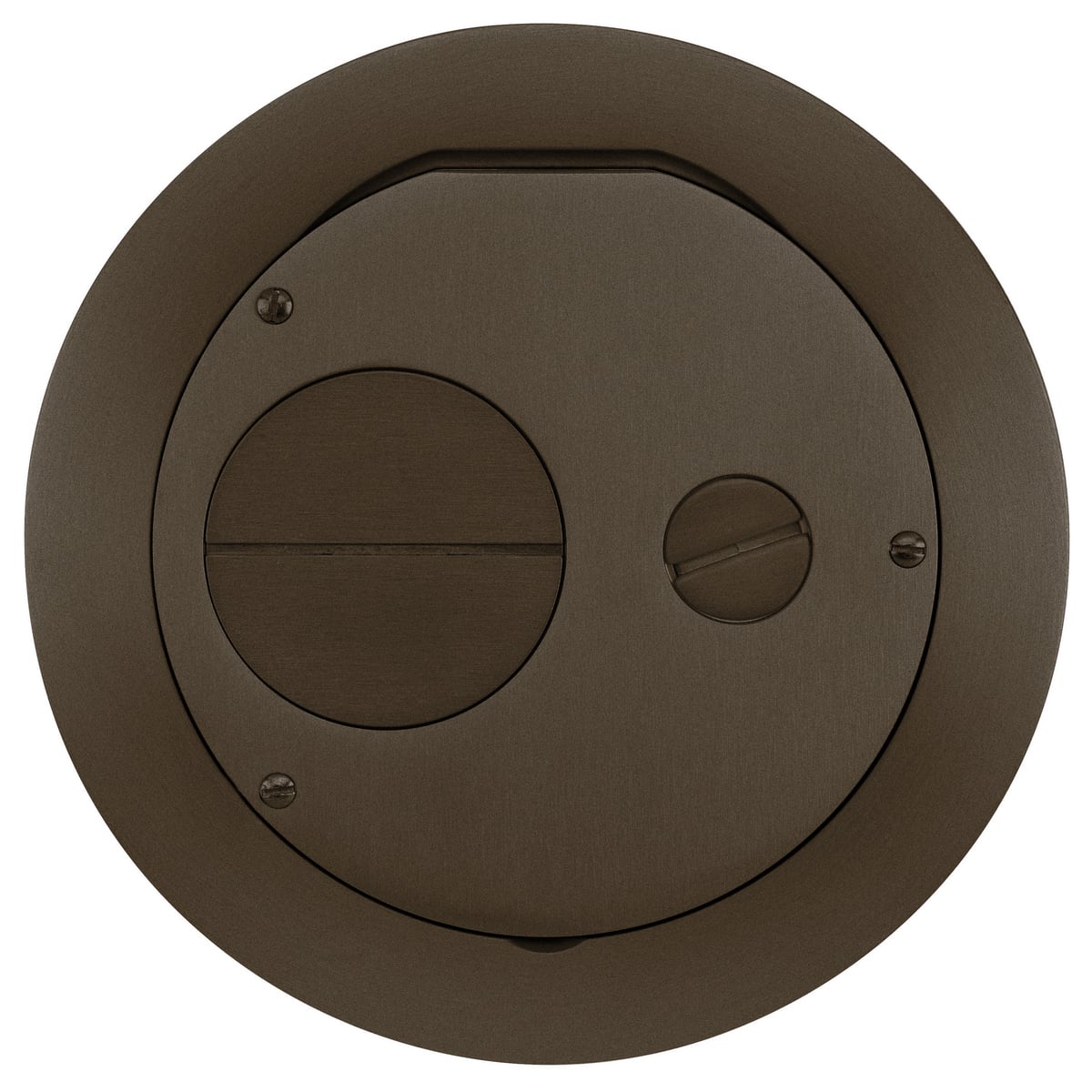 SystemOne, Furniture Feed 6" Series, Furniture Feed Cover, Bronze Plated