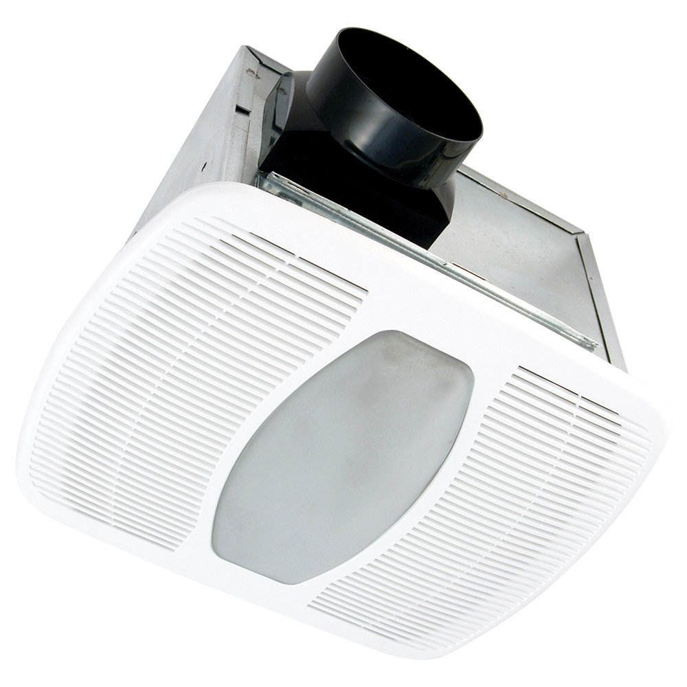 50 CFM ENERGY STAR Certified Exhaust Fan with LED Light - 4 Inch Metal Duct
