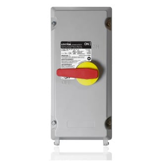 100 Amp Non-Fused PowerSwitch Stainless Steel Disconnect Switch,600 Volt,Non-Metallic Enclosure