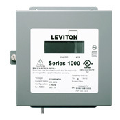 Series 1000 Single Element Demand Meter, 120 V, 1P2W, Indoor, Line-To-Neutral, 100:0.1A, Gray