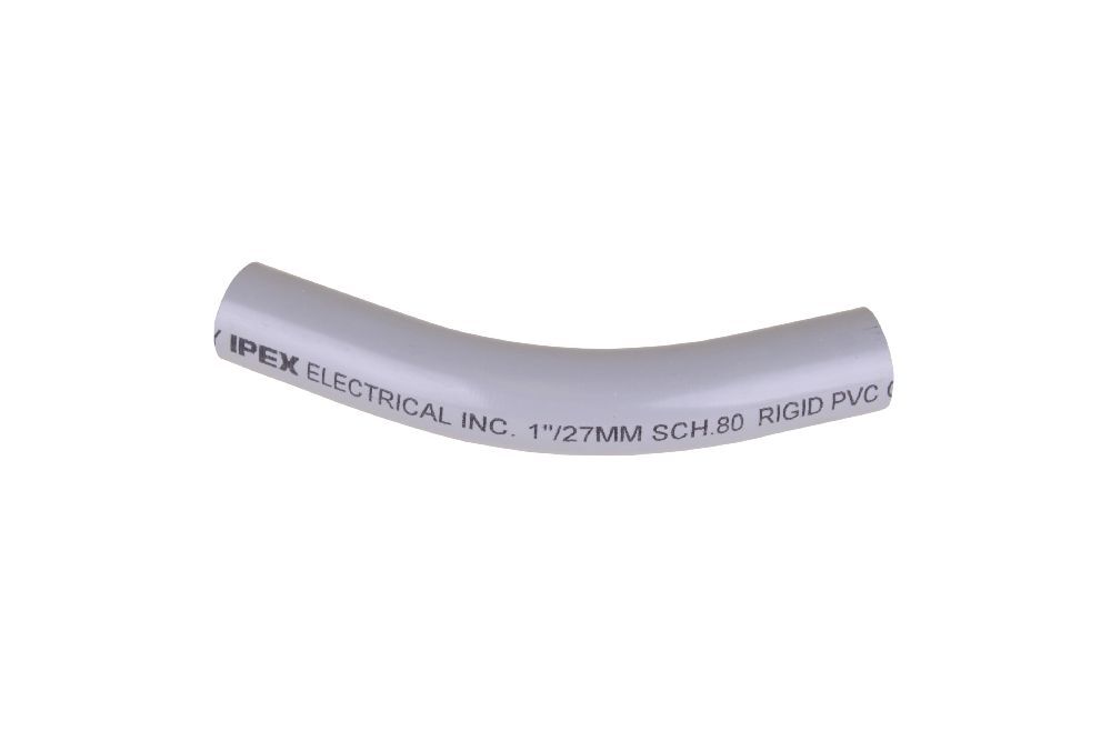 1"x45D PVC STD ELBOW SPxSP SCH80 SCEPTER/KRALOY