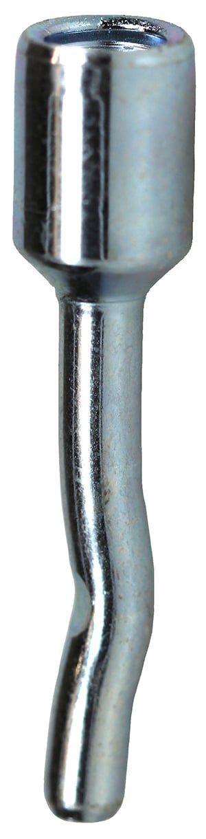 Pipe Spike, 3/8 in. Size, 1/4 in. drill size, Steel material