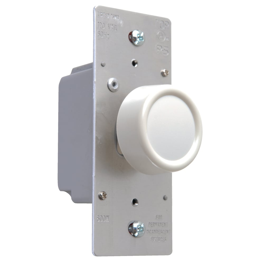 RFI Rotary Dimmer Preset 660W, White