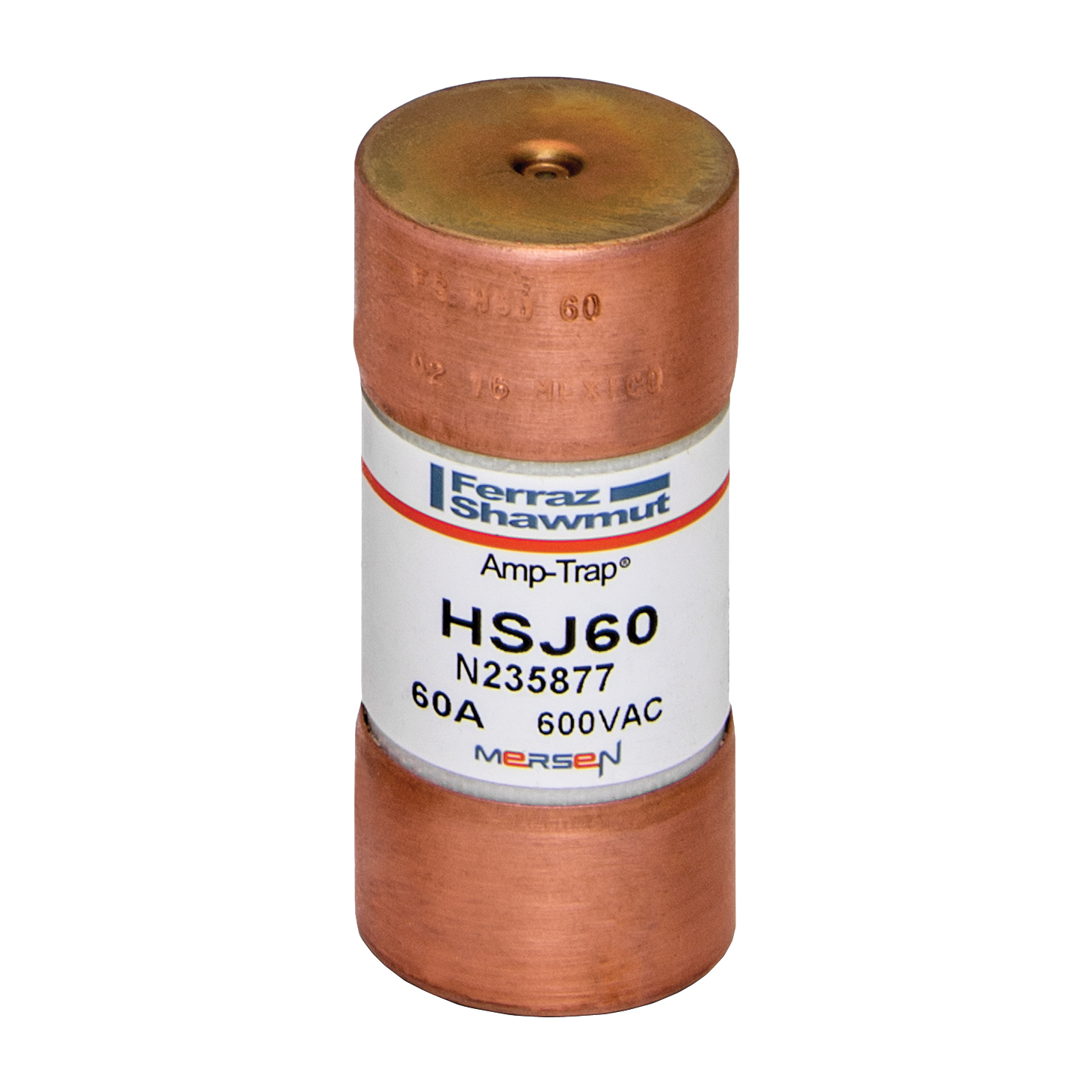 Fuse HSJ - Class J - High-Speed 600VAC 500VDC 60A Ferrule