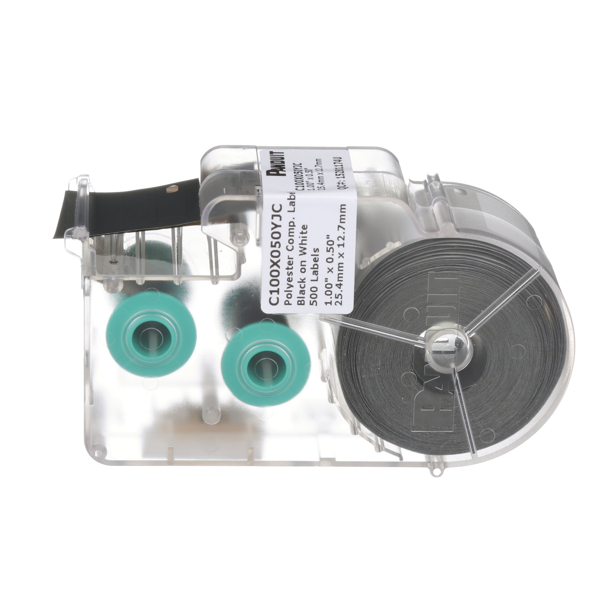 P1 C100X050YJC Component Label, Polyest