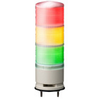USB Monolithic Tower Light with base mounting 3 tiers, Ã¸60, lighting and flashing with buzzer