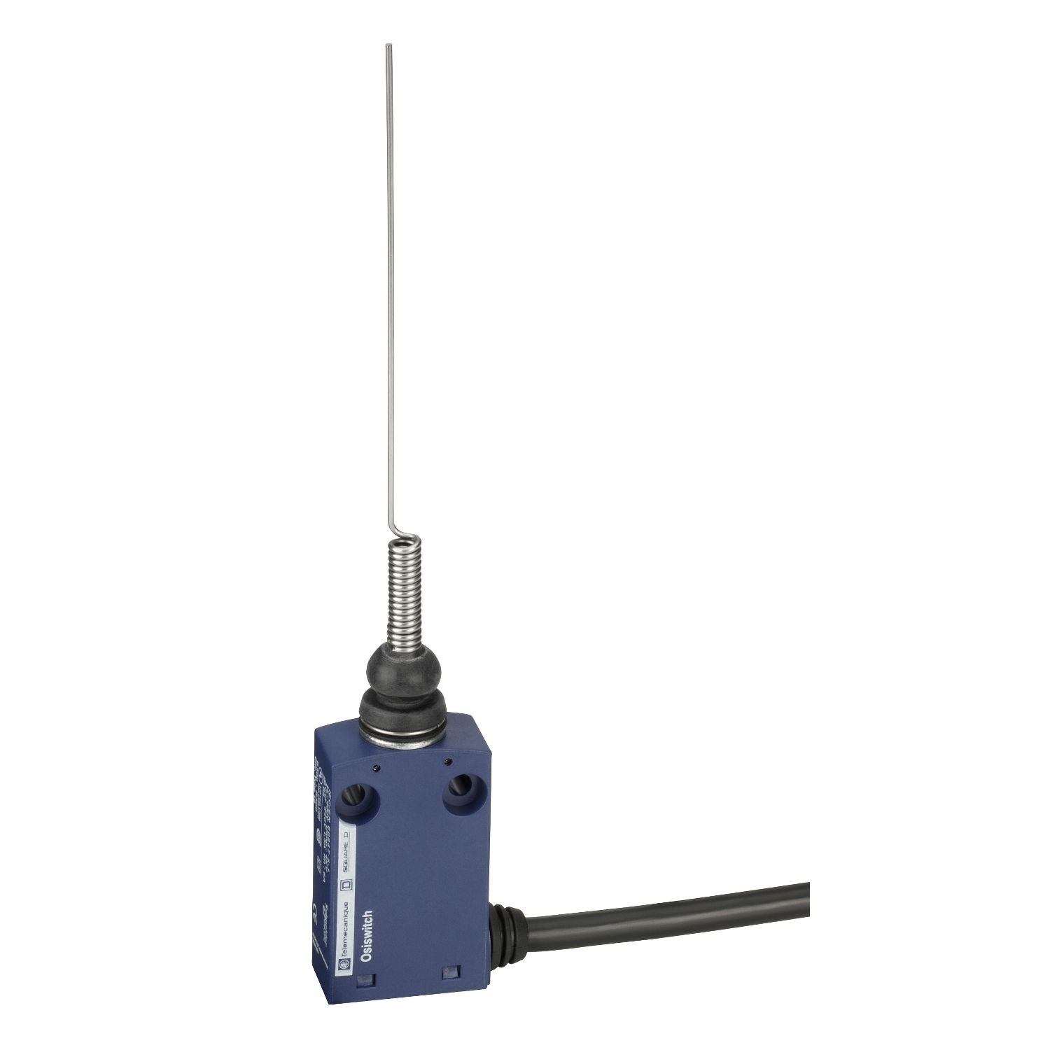 Limit switch, Limit switches XC Standard, XCMN, cat's whisker, 1NC+1 NO, snap, 1 m