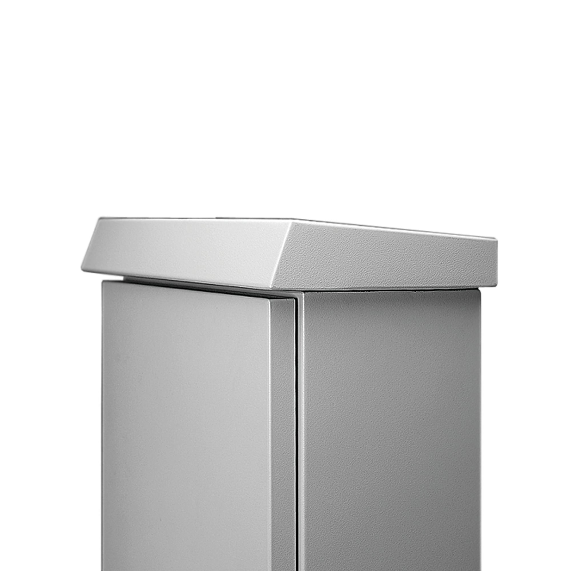 Solar Shield Top, fits 500x200mm, Gray, Aluminum