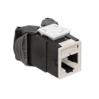 Atlas-X1 Cat 6A UTP QuickPort Connector, Ivory