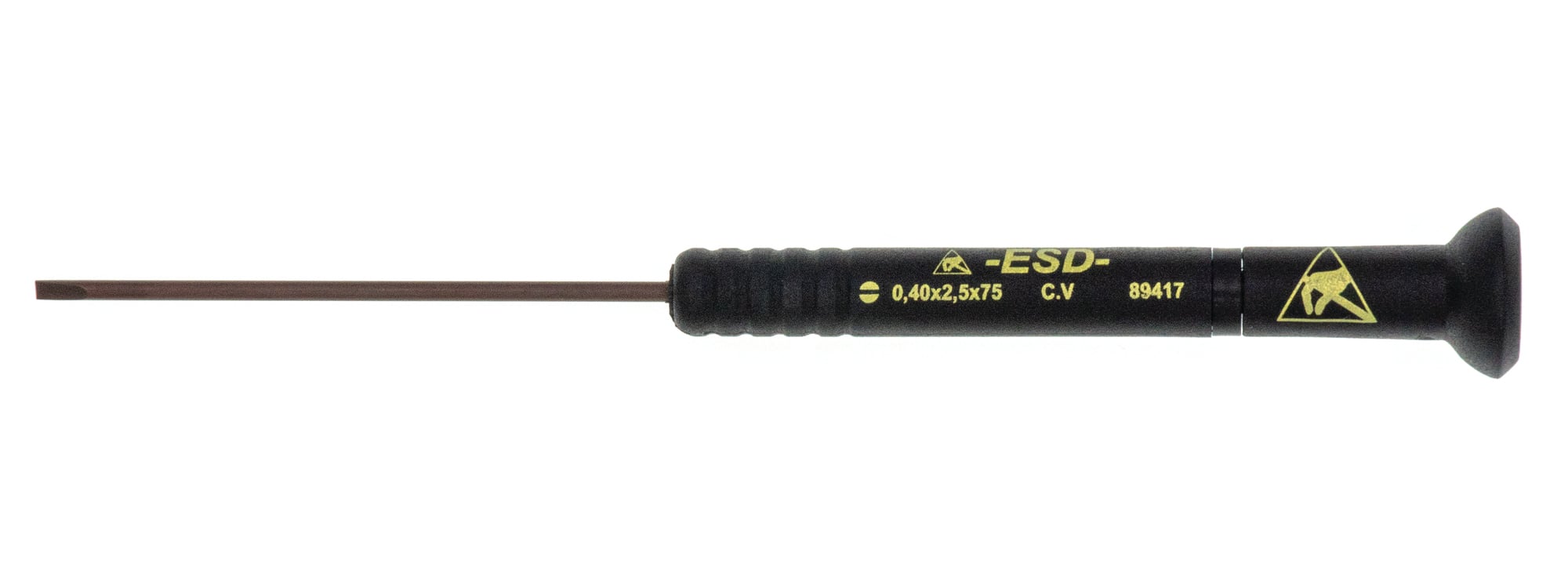 WITTRON ESD 3 in. Slotted, 2.5mm Tip, 6 3/4 in.