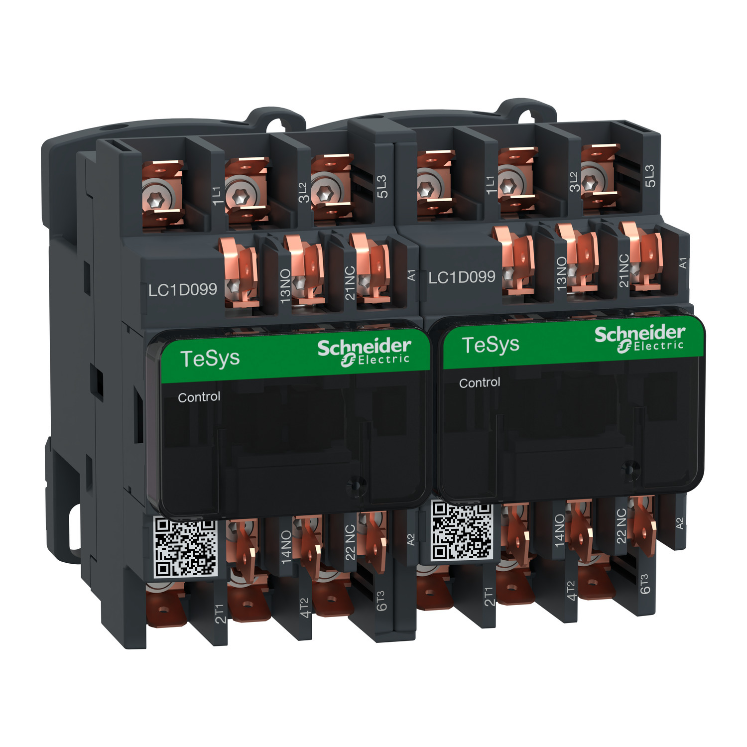 LC2D099B7 TeSys D IEC Contactor, 24/1000 V AC, 300 V DC V Coil, 9/25 A, 3NO Contact, 3 Poles