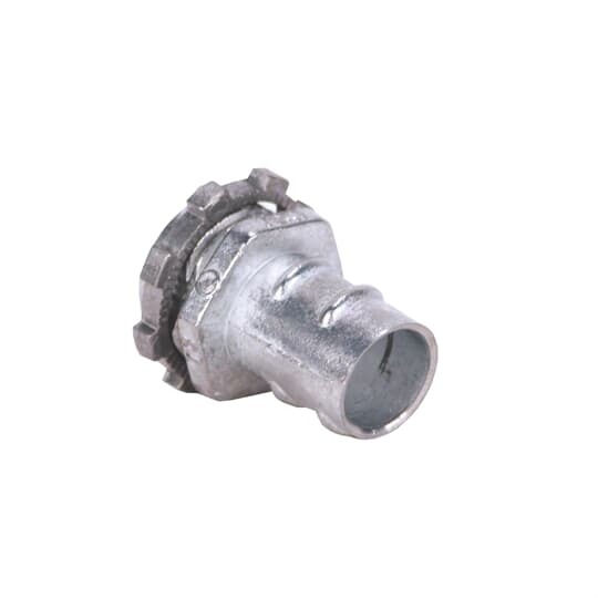 Connector, Screw-In, Size 1/2 Inch, Length 1.38 Inch, Width 0.92 Inch, Die Cast Zinc