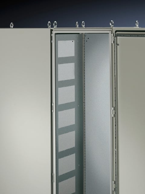 Divider panel for module plates, for TS