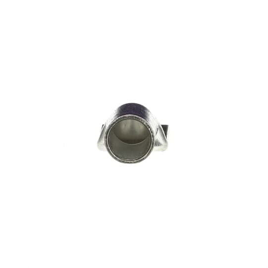 Copper Two-Hole Lug, Long Barrel, Blind End, Max 35kV, Wire Size 4/0 AWG, 1/4 Inch Bolt Size, 3/4 Inch Hole Spacing, Tin Plated, Die Code 54, Die Color Code Purple