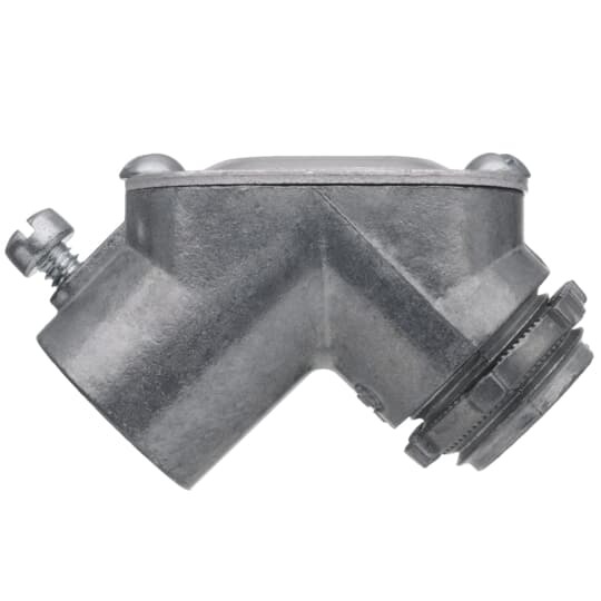 3/4 inch Set Screw Pulling Elbow, Die Cast Zinc, EMT to Box. For use with EMT Conduit.