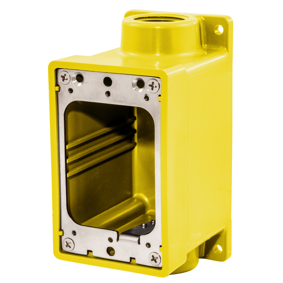 Watertight Series, FD Box, 1" NPT, Yellow