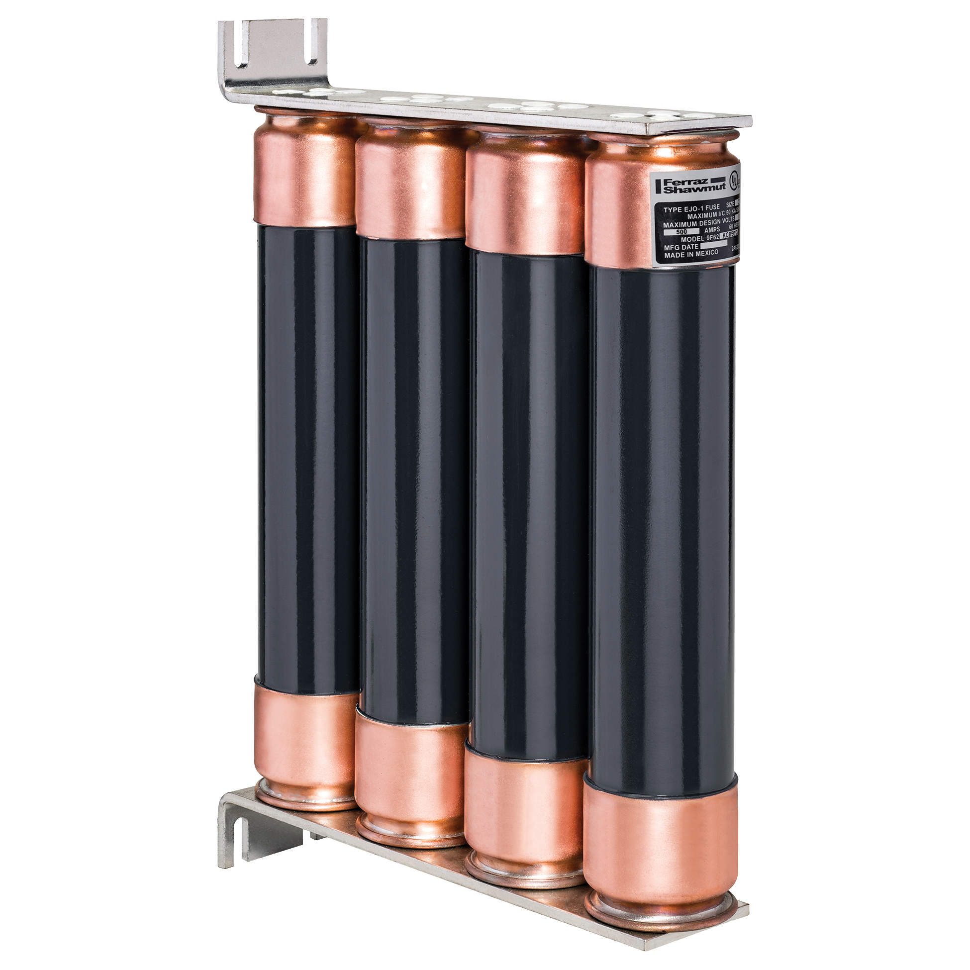MV E-Rated Fuse 5500VAC 500A Bolt-On, Series: KCB Visual Indicator