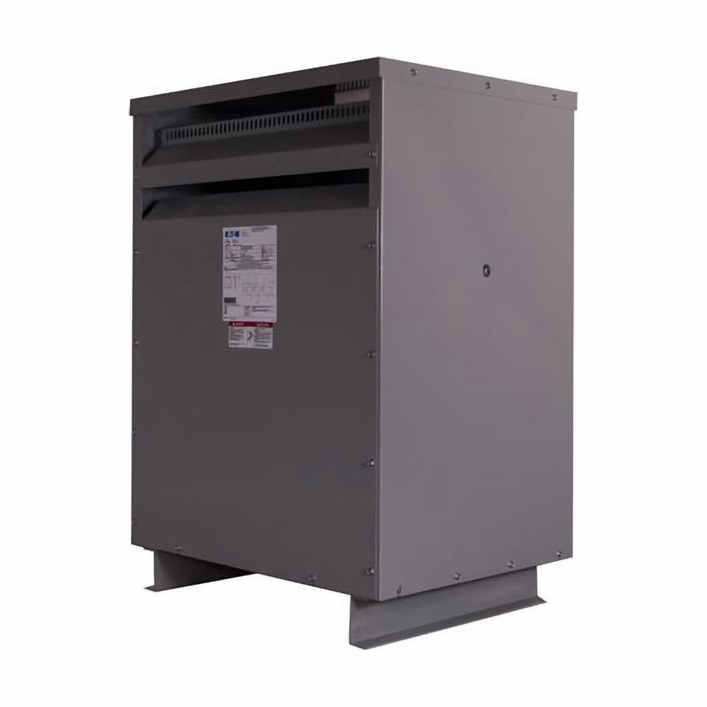 Eaton General purpose ventilated transformer, NEMA 2, FR843A, 60 Hz, 220?C, 50 kVA, Single-phase, 240X480V, 120Y/240 Vac, NEMA ST-20, 1 at +5%, 2 at -5% x 2 at +2.5%, 4 at -2.5%, 150?C, 50 kVA, 240 X 480 Vac-120Y/240 Vac, 3XA, DOE 2016