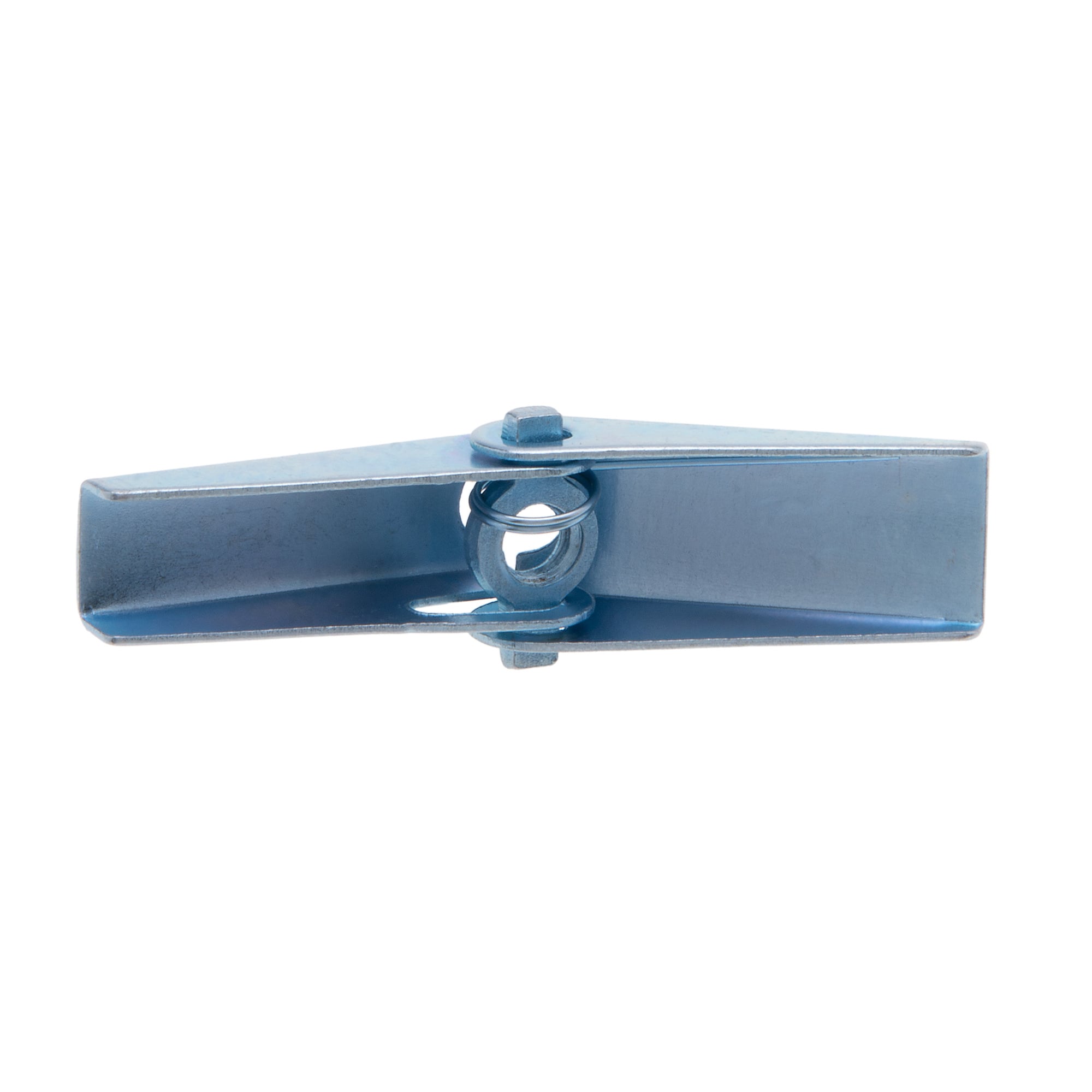 Spring Toggle Head, Steel material, Zinc Chromate finish, 3/8-16 in. Size, Right Hand thread, 25 per pack