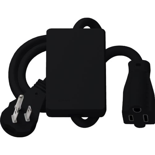 Maestro Wireless Plug-in Appliance Module, Plug-in general purpose switch, 15A, 1 receptacle in black