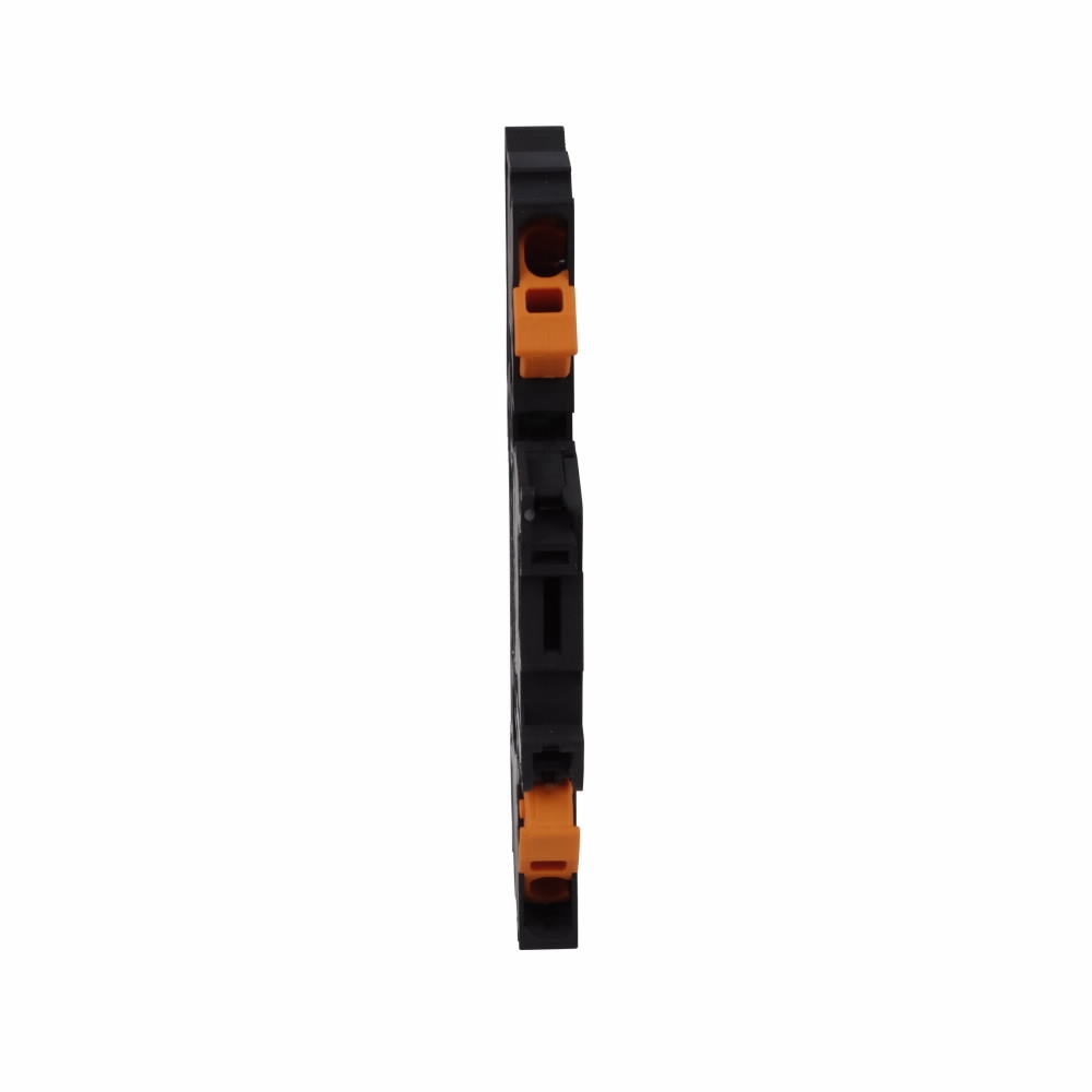 Eaton XB IEC terminal block, IDC Fuse Terminal Blocks, IEC-XB Series, UL 15A, 6.3A connection, Black, 14 AWG/1.5 mm2 maximum wire, UL 300V, #20-14 AWG wire range