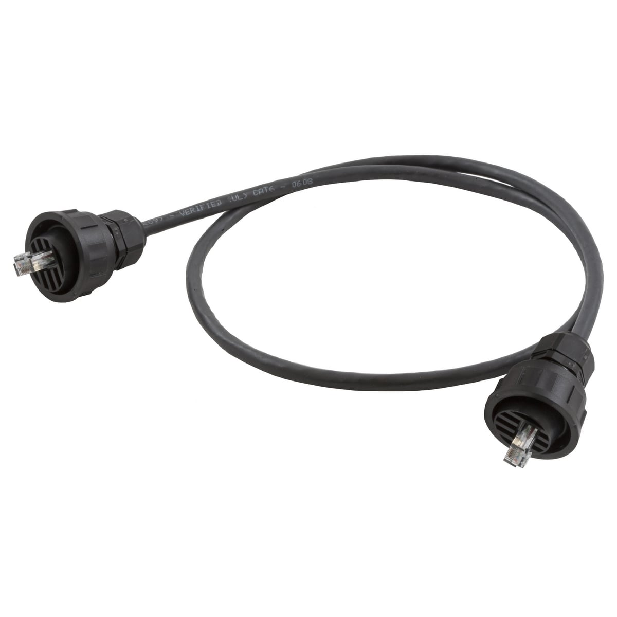 HI-IMPACT Patch Cord, Cat 6 RJ-45 to Cat 6 RJ-45, 3' Length