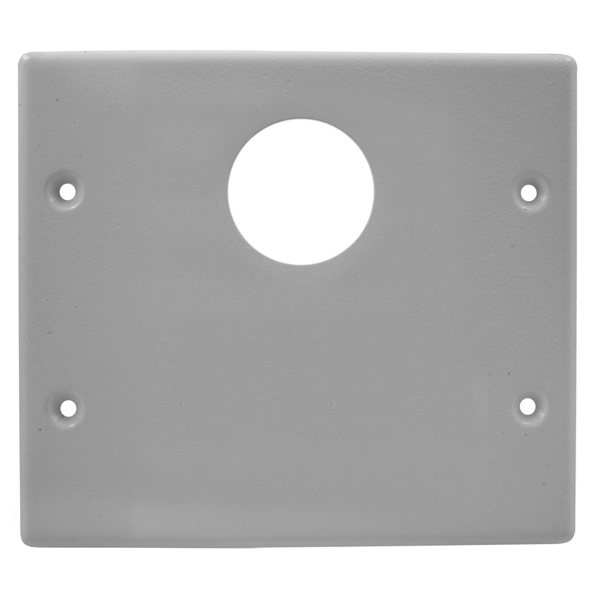 Metal Raceway Plate, Double, 1 Round/Blank, HBL4750 Series