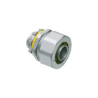 Straight, zinc die-cast connector for use with metallic or non metallic liquid tight conduit type B only. 1/2" Trade Size.