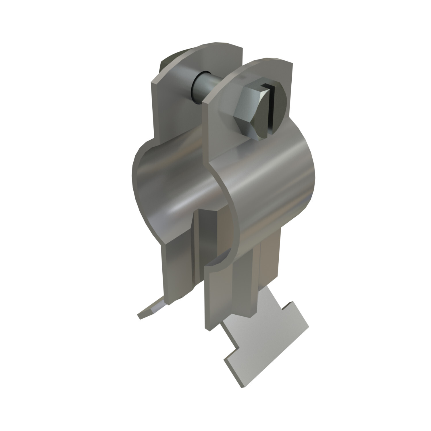 UNISTRUT STAND-OFF PIPE CLAMP, 1", 1-1/4"x 3-7/16"x 1-3/4", EG