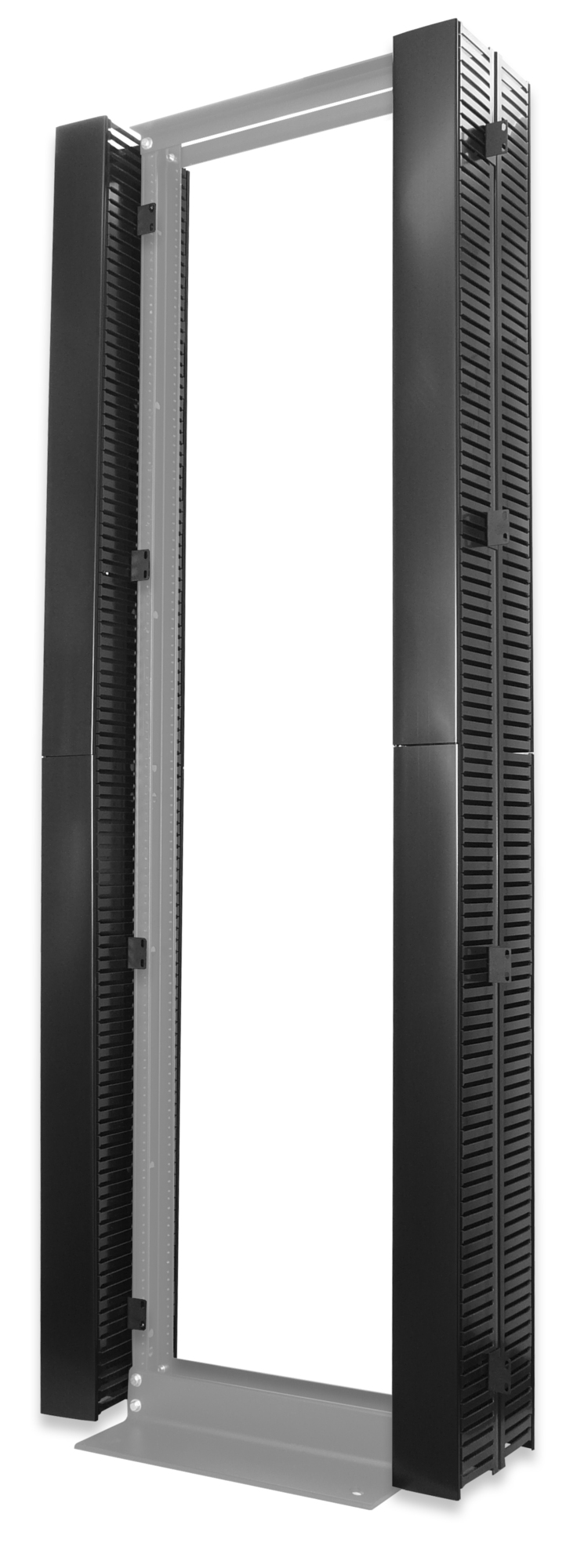 Vertical Cbl Mgnt for 84" Rack Center Mount, Front & Back