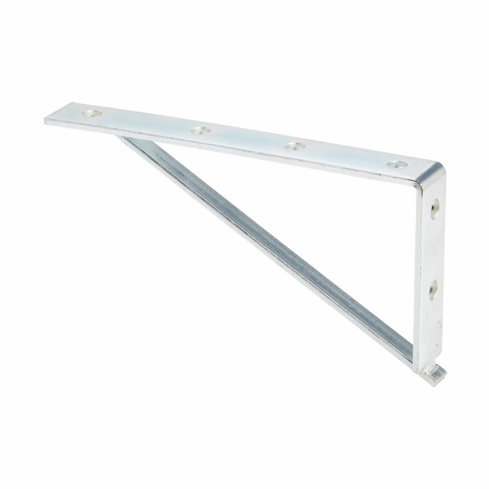 Eaton B-Line series bracket, 6" H x 12.5" L x 1.62" W, Steel, Electro-plated